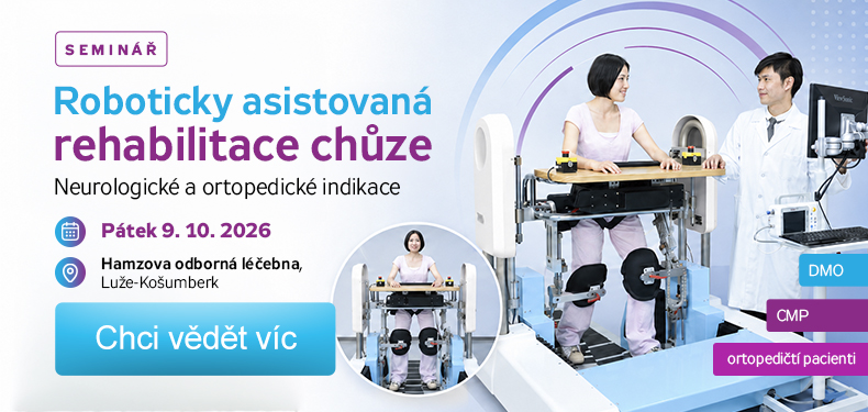 Roboticky asistovaná rehabilitace chůze