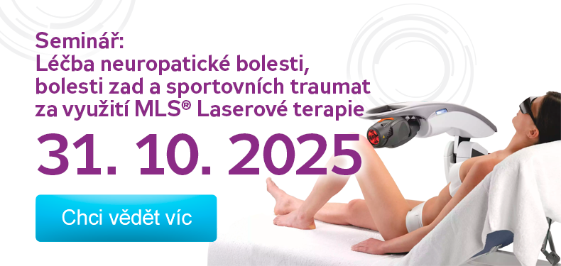 Léčba neuropatické bolesti, bolesti zad a sportovních traumat za využitíí MLS® Laserové terapie